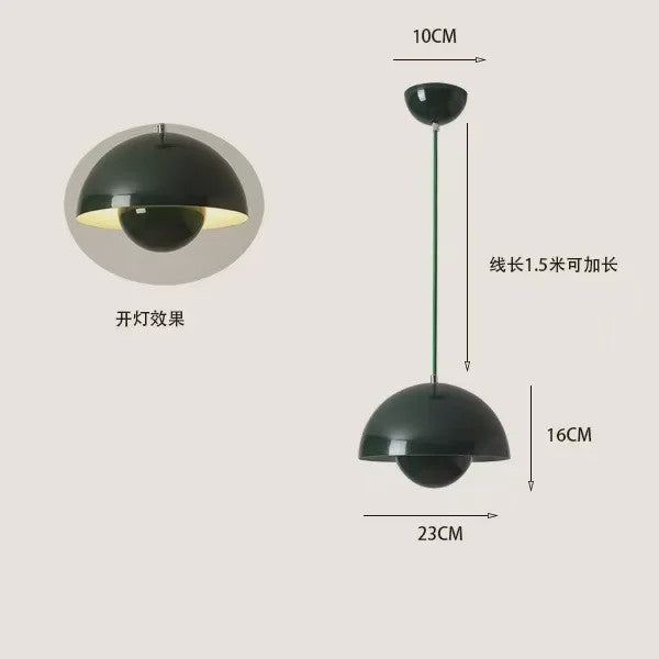 Moderne Design Hanglamp 'Bud' - 23cm - Meerdere Kleuren - Sfeervolle Verlichting