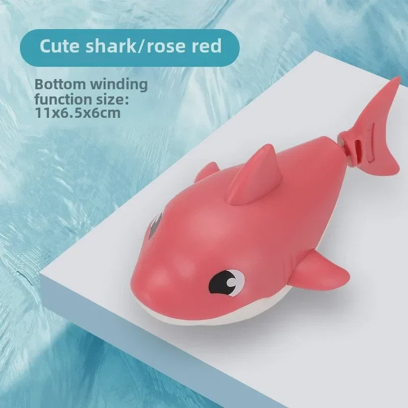 Schattig Haai Water Speelgoed met Opwindmechanisme - Perfect voor Bad & Zwembad