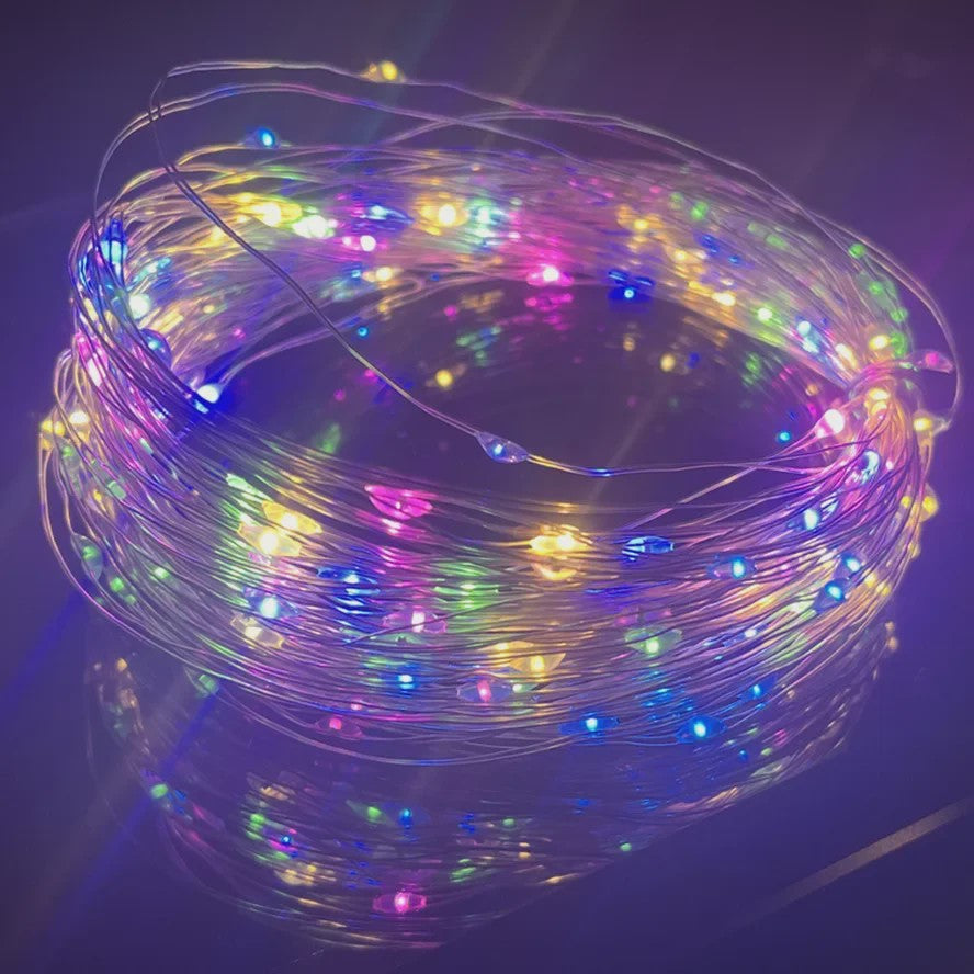 Waterdichte LED Snoer Verlichting - 1-5M Koperdraad - Batterij Aangedreven - Feest & Kerst Decoratie