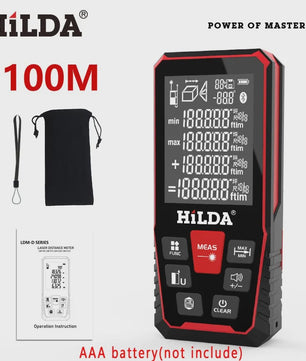 HILDA Digitale Laser Afstandsmeter 50M/100M/120M - Precisie Meetinstrument