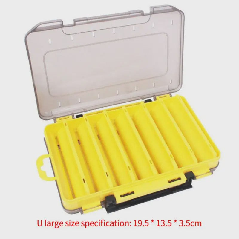 Vis Tackle Box met Compartimenten - Opslag voor Haken, Lokaas en Accessoires