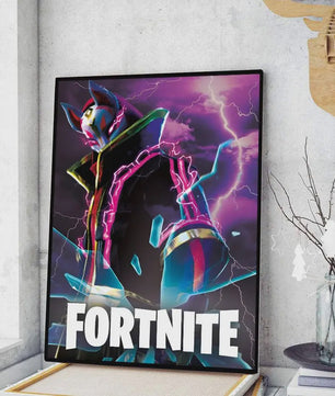 Fortnite Game Poster Canvas Print - Anime Stijl Wanddecoratie