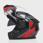 BLD Modulaire Flip-Up Motorhelm met Dubbele Lens - Veiligheid & Comfort voor Motocross