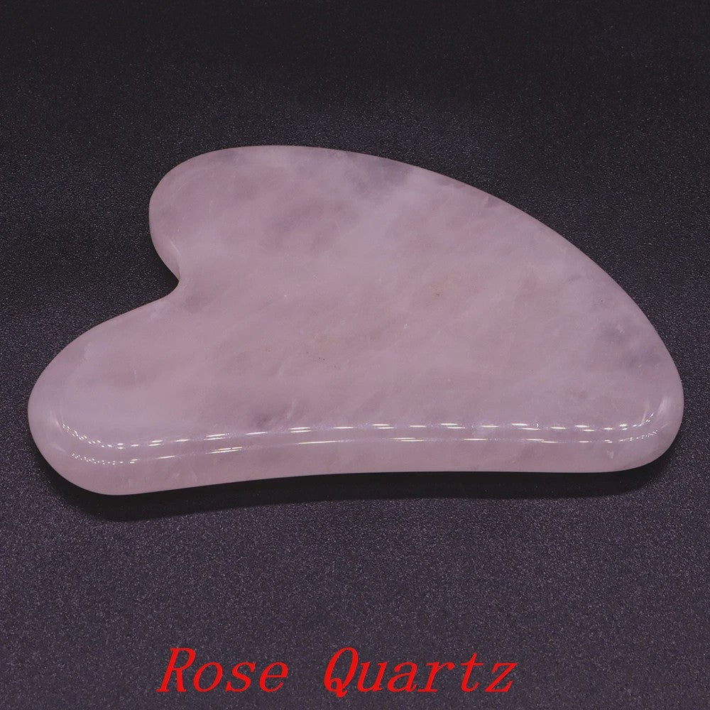 Gua Sha Schraper Gezichtsmassage Tool van Natuursteen voor Huidverzorging