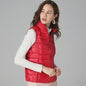 Stijlvolle Dames Bodywarmer - Lichtgewicht & Warm met Witte Eendendons Vulling