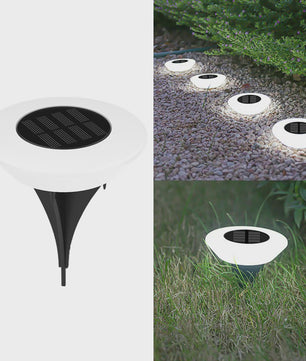 Set van 4 Solar Grondspots - Waterdichte LED Tuinverlichting voor Pad, Terras & Camping