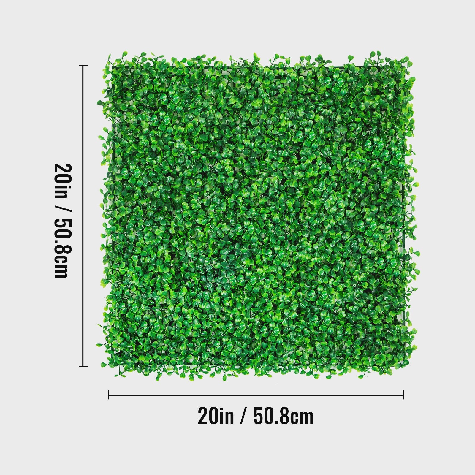 Kunstplant Muurdecoratie Buxus Hek Paneel - Realistische Groene Achterwand voor Privacy