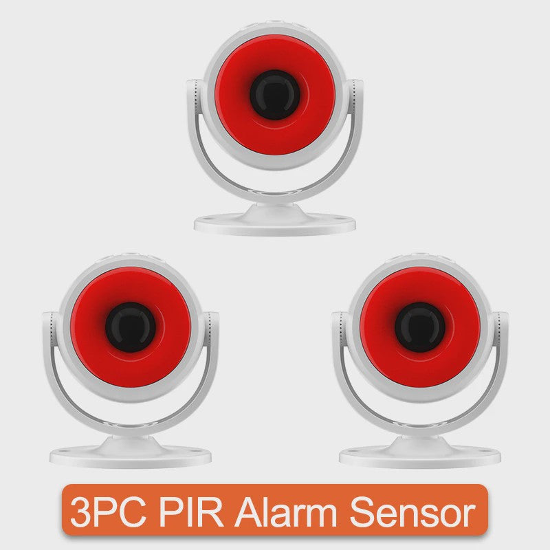 120dB PIR Bewegingsmelder Alarm met Deurklok Functie - Beveiliging Binnen & Buiten