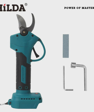 HILDA Accu Snoeischaar - Krachtige Snoeischaar voor Tuin en Fruitbomen (500W, Borstelloze Motor)