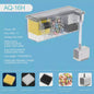 Transparante Acryl Hangfilter met Meerfasen Filtratie & Waterval Uitlaat - Compact & Ruimtebesparend
