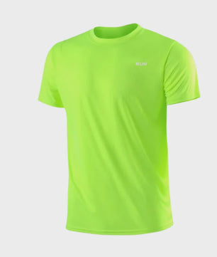 Heren Sneldrogend Sport T-shirt - Ademend & Lichtgewicht voor Training & Hardlopen
