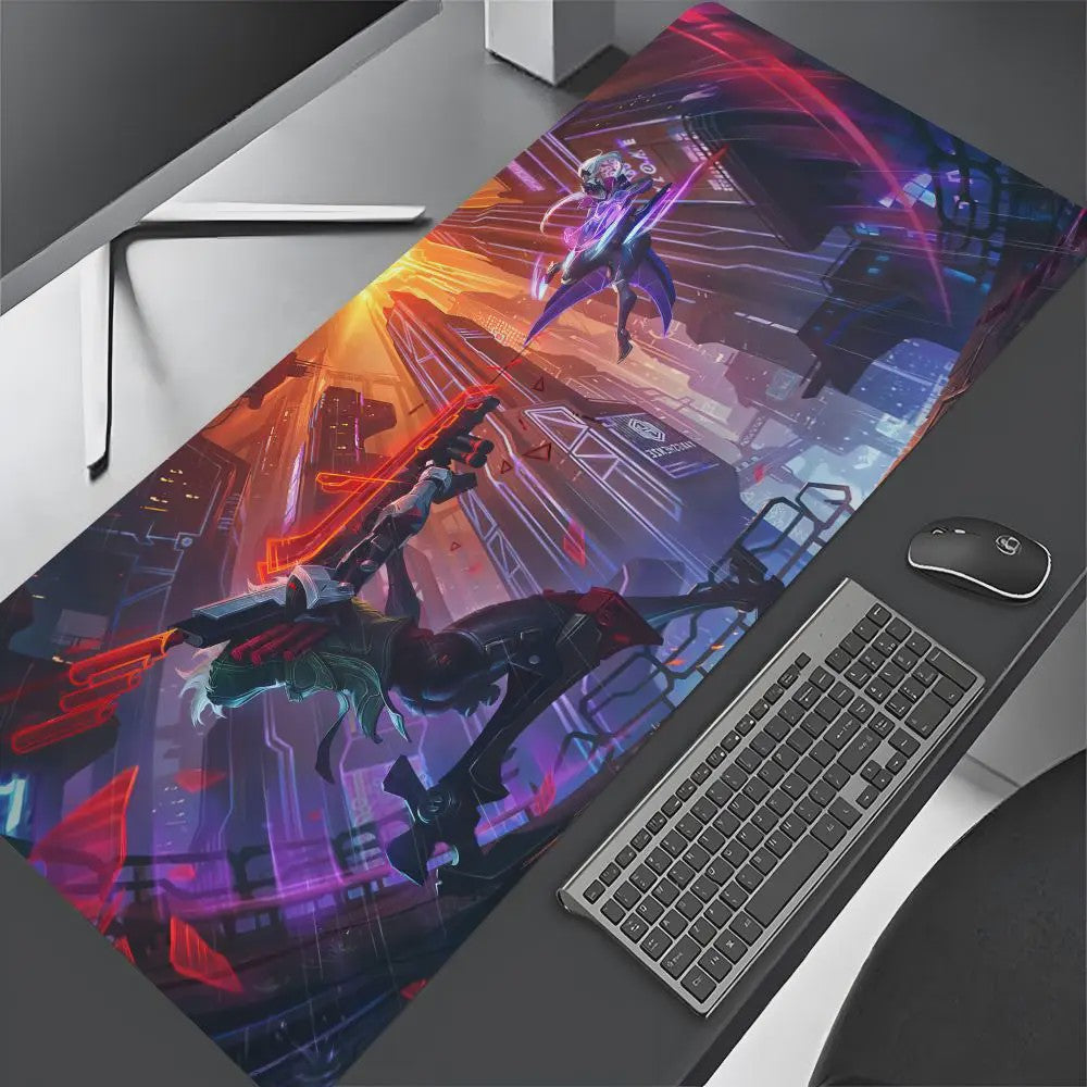 League of Legends Jhin XXL Gaming Mouse Pad - 900x400mm Speelmat voor PC & Bureau