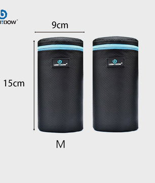 Draagbare Lens Tas voor DSLR Camera's - Bescherming voor Canon, Nikon, Sony