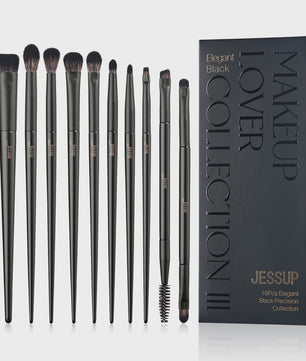 Jessup 14-delige Make-up Kwasten Set: Compleet voor Foundation, Oogschaduw & Contour