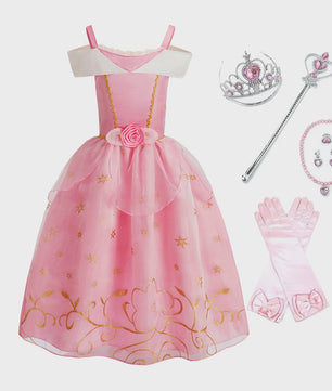 Prinsessenjurk Rapunzel voor Meisjes - Droomjurk voor Feestjes en Carnaval