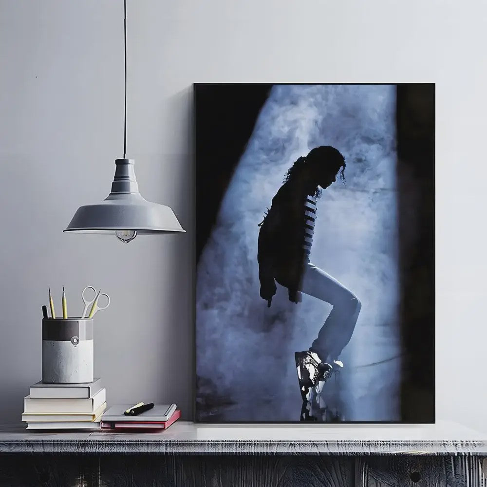 Iconische Michael Jackson Poster - Retro Muziek Kunst Decoratie