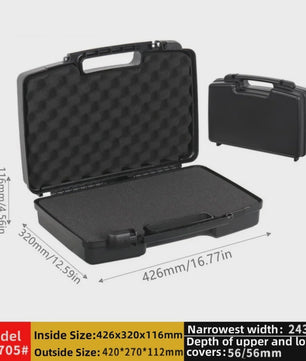Draagbare Kunststof Opbergkoffer - Multifunctioneel & Lichtgewicht
