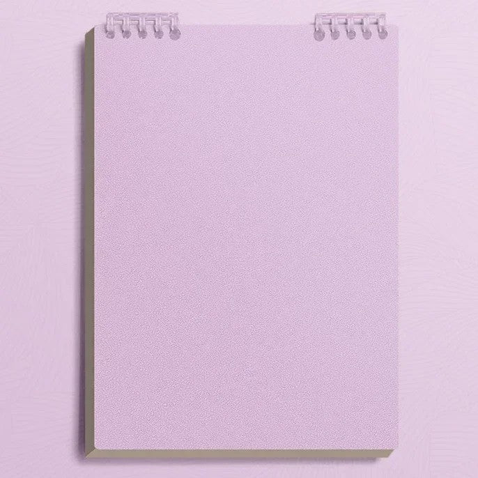 A5 Dik Notitieboek met Spiraalbinding - 60 Vel Lijn Papier