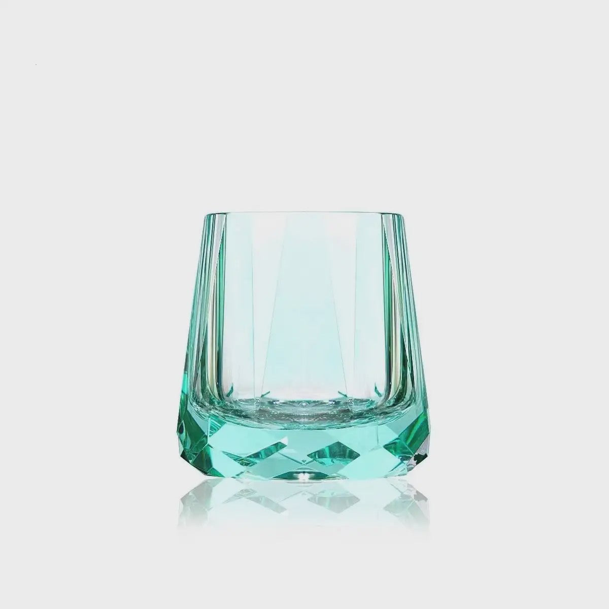 Luxe K9 Kristallen Whiskeyglas met Diamantgeslepen Design - Perfect Cadeau