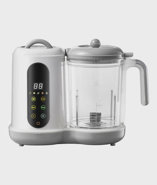 4-in-1 Slimme Babyvoeding Maker: Stoom, Pureer & Mix met Digitaal Display