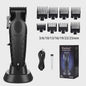 Kemei KM-2296 Professionele Draadloze Baard- en Haartrimmer Kit
