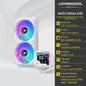 LOVINGCOOL AK 240/360mm ARGB Waterkoeler met Digitaal Display en Abyss Mirror