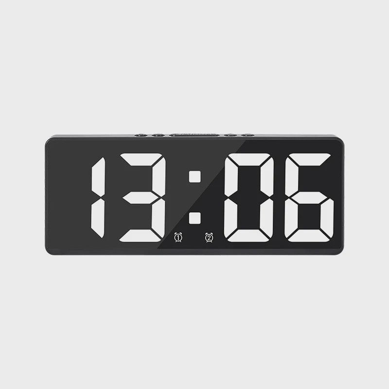 Digitale Wekker met Spraakbediening, Temperatuurweergave en Nachtmodus