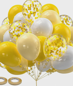 30 Stuks Chrome Latex Ballonnen Mix: Wit, Roze & Blauw - Feestdecoratie
