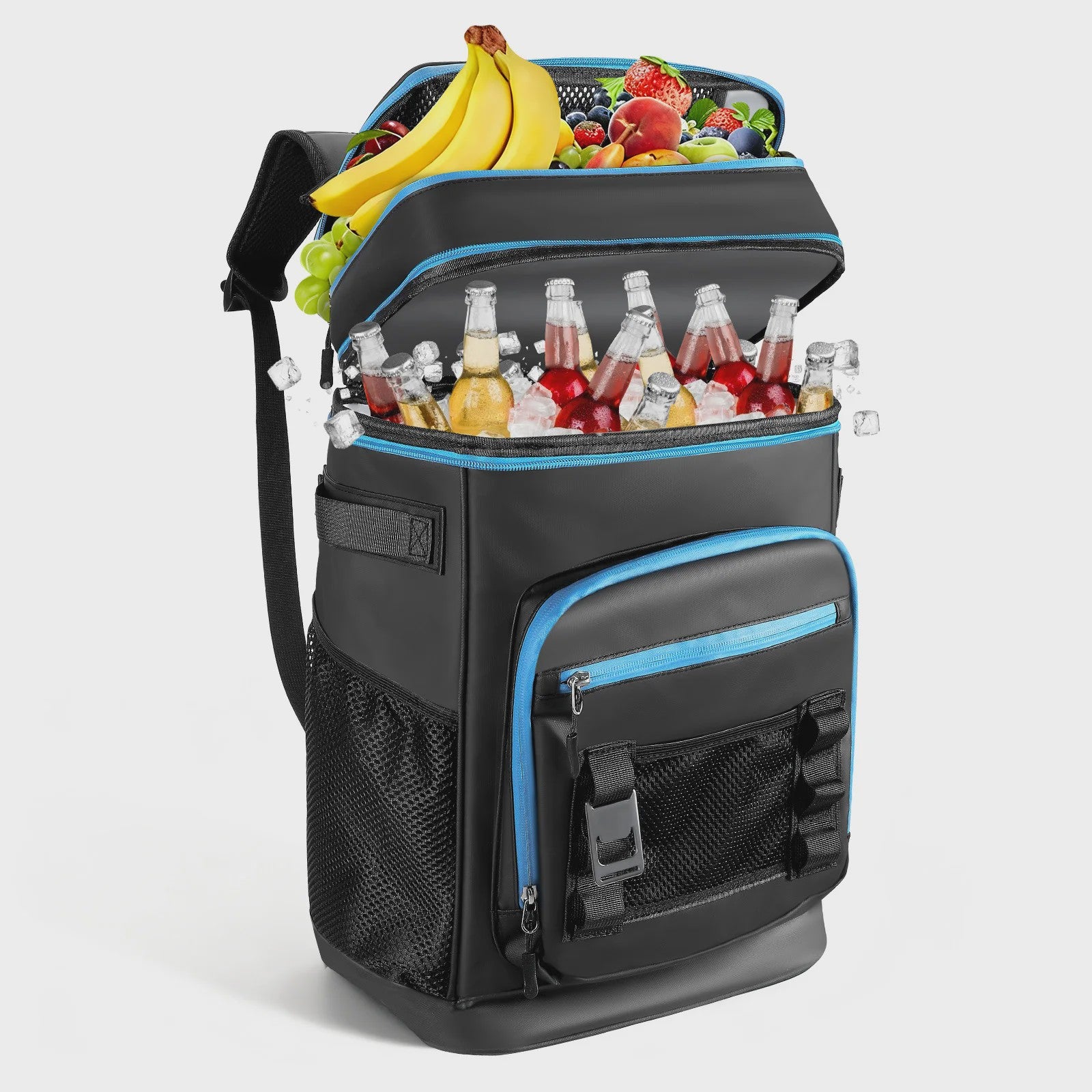 30L Waterproof Insulated Cooler Backpack for Men Women Leak Proof Cooler Rucksack for Camping Beach Fishing Picnic Travel Bag ﻿ ﻿
