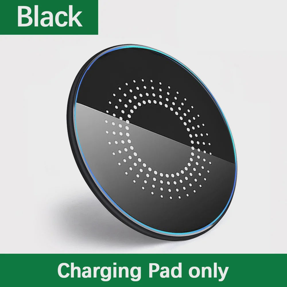 Universele Draadloze Oplader: Snel Laden voor iPhone, Samsung, Huawei & Meer