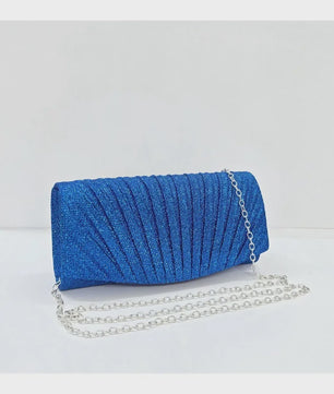 Glitter Avond Clutch Tas met Afneembare Ketting - Elegant & Feestelijk