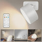 Oplaadbare Magnetische Wandlamp met Afstandsbediening - 360° Draaibaar & Dimbaar