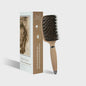 Professionele Varkenshaar Borstel - Ontklittend, Antistatisch & Scalp Massage Haarkam