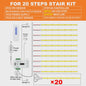 Slimme LED Trappenverlichting Kit met PIR Bewegingssensor - COB LED Strips voor 16/20 treden