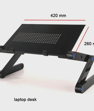 Verstelbaar Laptoptafel Bureau met Muisplank - Ergonomisch & Draagbaar