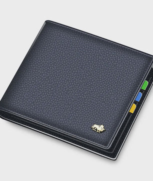Luxe Heren Portemonnee van Bison Denim | Echt Leer, RFID, Muntvak & Kaarthouder (Model N4470)
