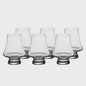 Set van 4 Kristallen Whiskey Proefglazen - 270ml Loodvrij Glaswerk