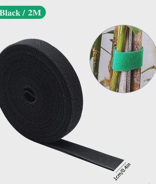 3 Rollen Groene Plantentape - Flexibele Nylon Plantenband voor Tuinondersteuning