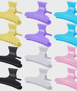 Professionele Vlinder Haarclips - Set van 25 Stuks voor Styling en Haarsecties