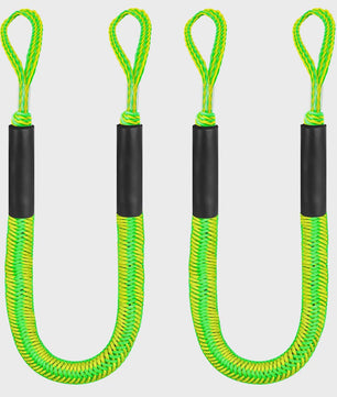2x Bungee Docking Lijn voor Boten, Kajaks & Jetski's - 1.2m tot 1.65m Uittrekbaar