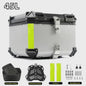 Waterdichte Aluminium Motor Topcase - 45L, 55L, 65L - Helmbox & Bagagebox