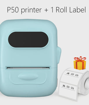 Marklife P50 Protable Thermische Label Printer - Draadloos, Bluetooth, Zelfklevend voor Kantoor & Keuken