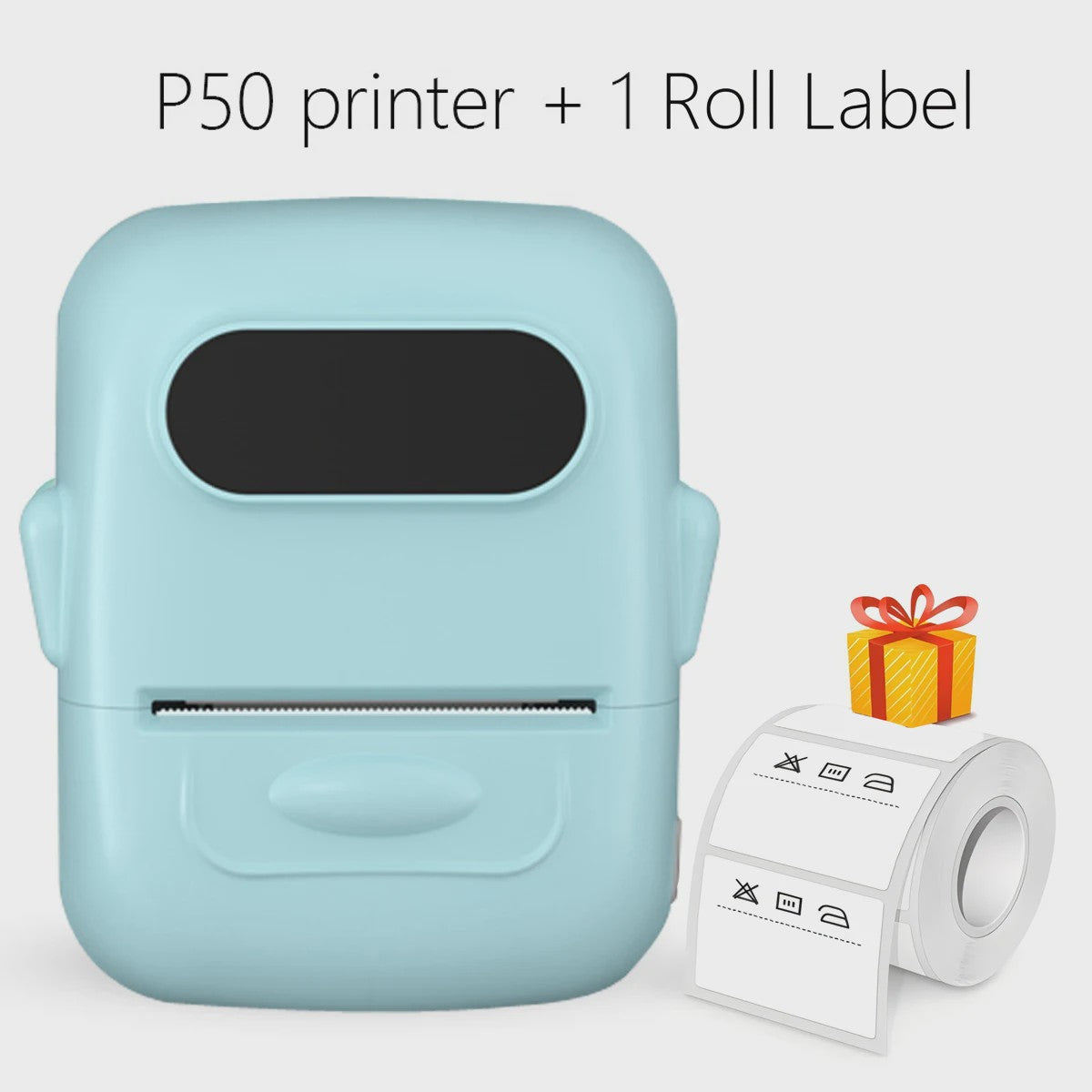 Marklife P50 Protable Thermische Label Printer - Draadloos, Bluetooth, Zelfklevend voor Kantoor & Keuken