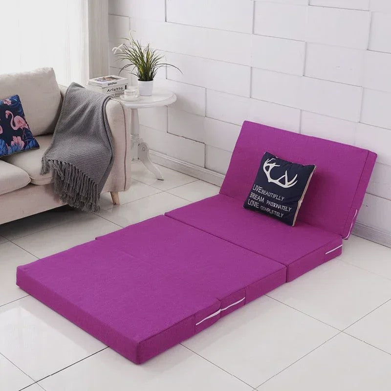 Opvouwbare Schuimmatras - Comfortabele Vloermat, Yogamat, Gastenbed & Zetel
