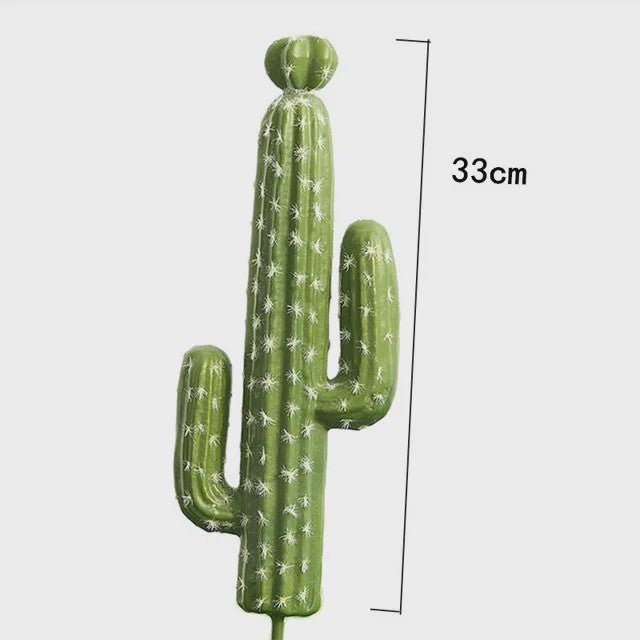 Kunstcactus Plant 38-43CM - Decoratieve Nep Succulent voor Huis, Hotel & Tuin