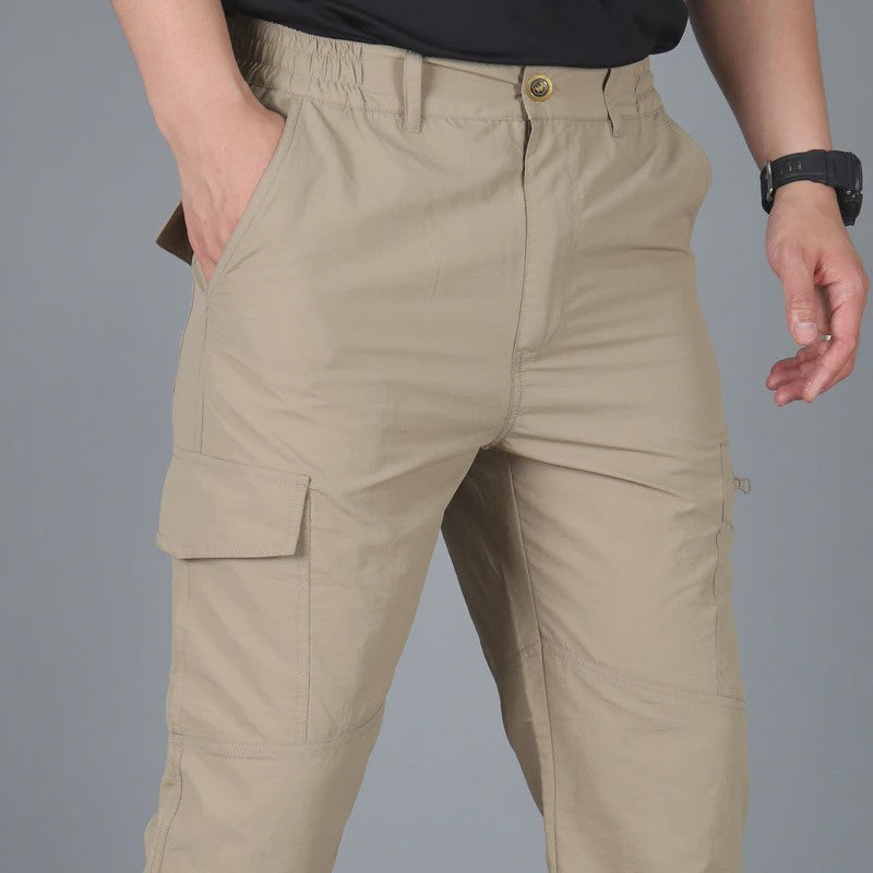 Herfst/Winter Heren Cargo Broek - Lichtgewicht, Waterdicht & Sneldrogend