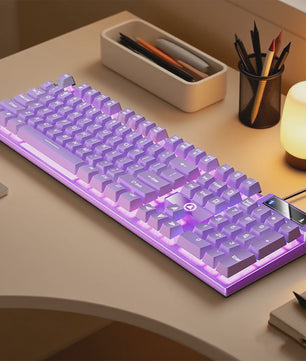 Yindiao K500 Bedraad Gaming Toetsenbord met Numpad en Kleurrijke Backlight