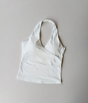 Comfortabele Sport BH met V-hals en Halter Nek - Ademend & Stijlvol