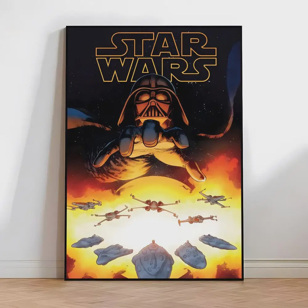 Star Wars Yuda Schilderij - HD Canvas Muurdecoratie voor Woonkamer & Bar