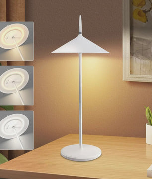 Draadloze LED Tafellamp Oplaadbaar met USB-C, Dimbaar & Waterdicht (IP44)